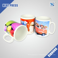 Chine offre un logo facile à personnaliser une tasse blanche de sublimation de 11 oz